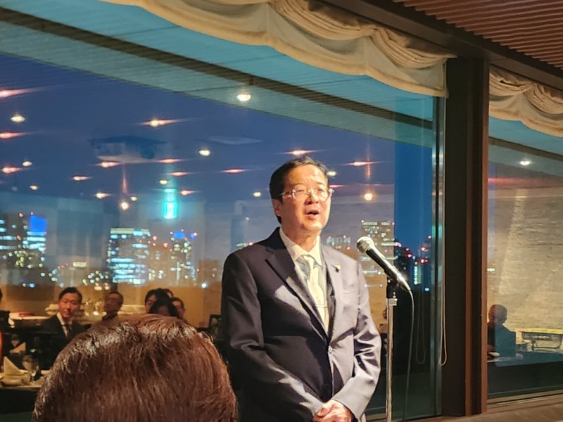 堀井連合町会長のご挨拶